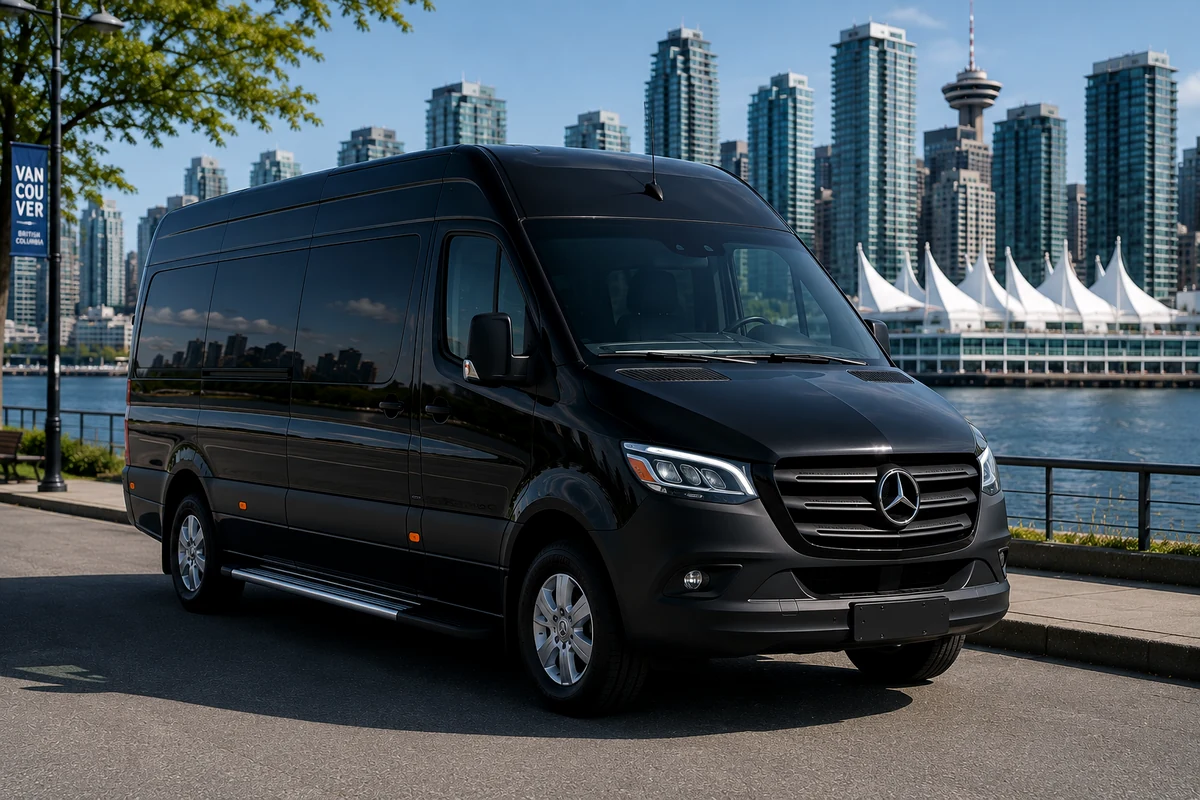 Mercedes Sprinter for Langley group transportation