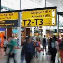 Private airport transportation serving Langley